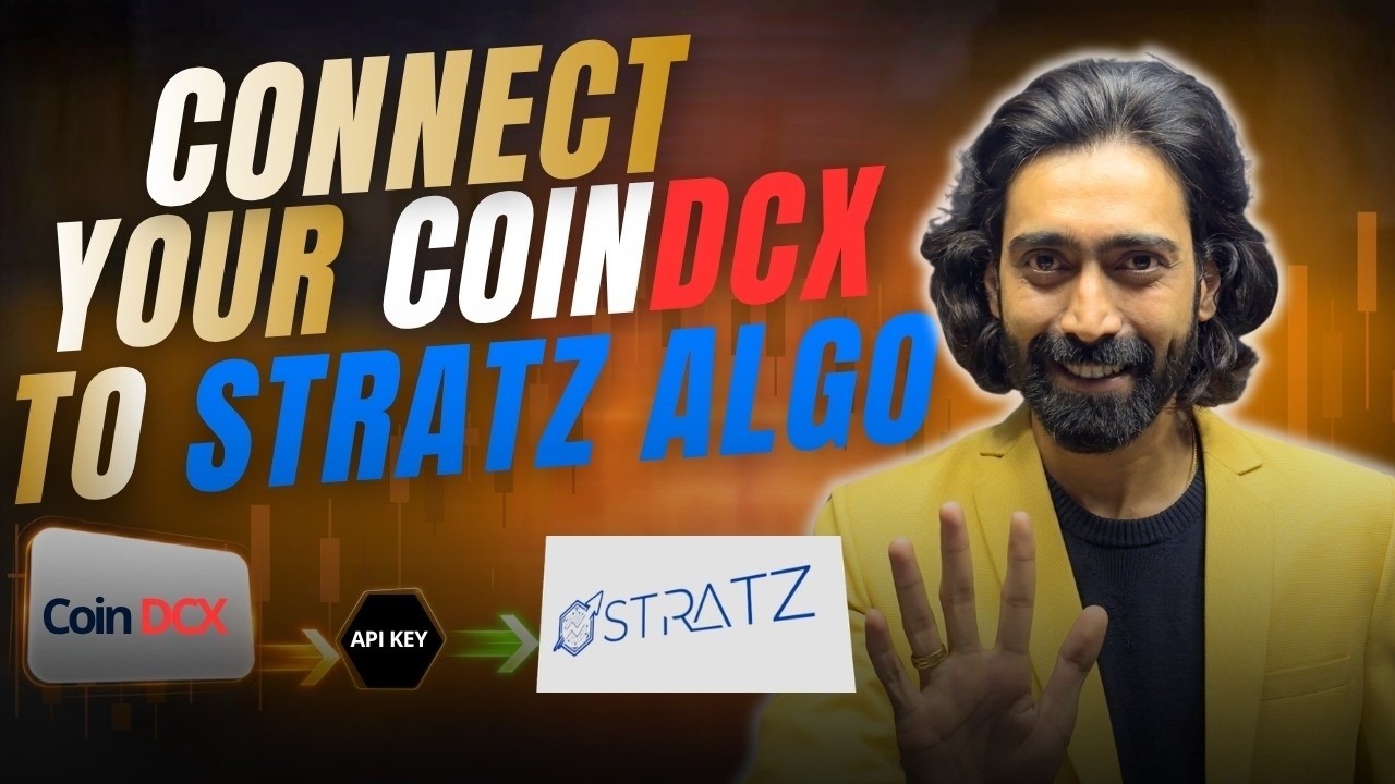How to Connect CoinDCX API to Stratz Algo Platform | Full Setup Guide
