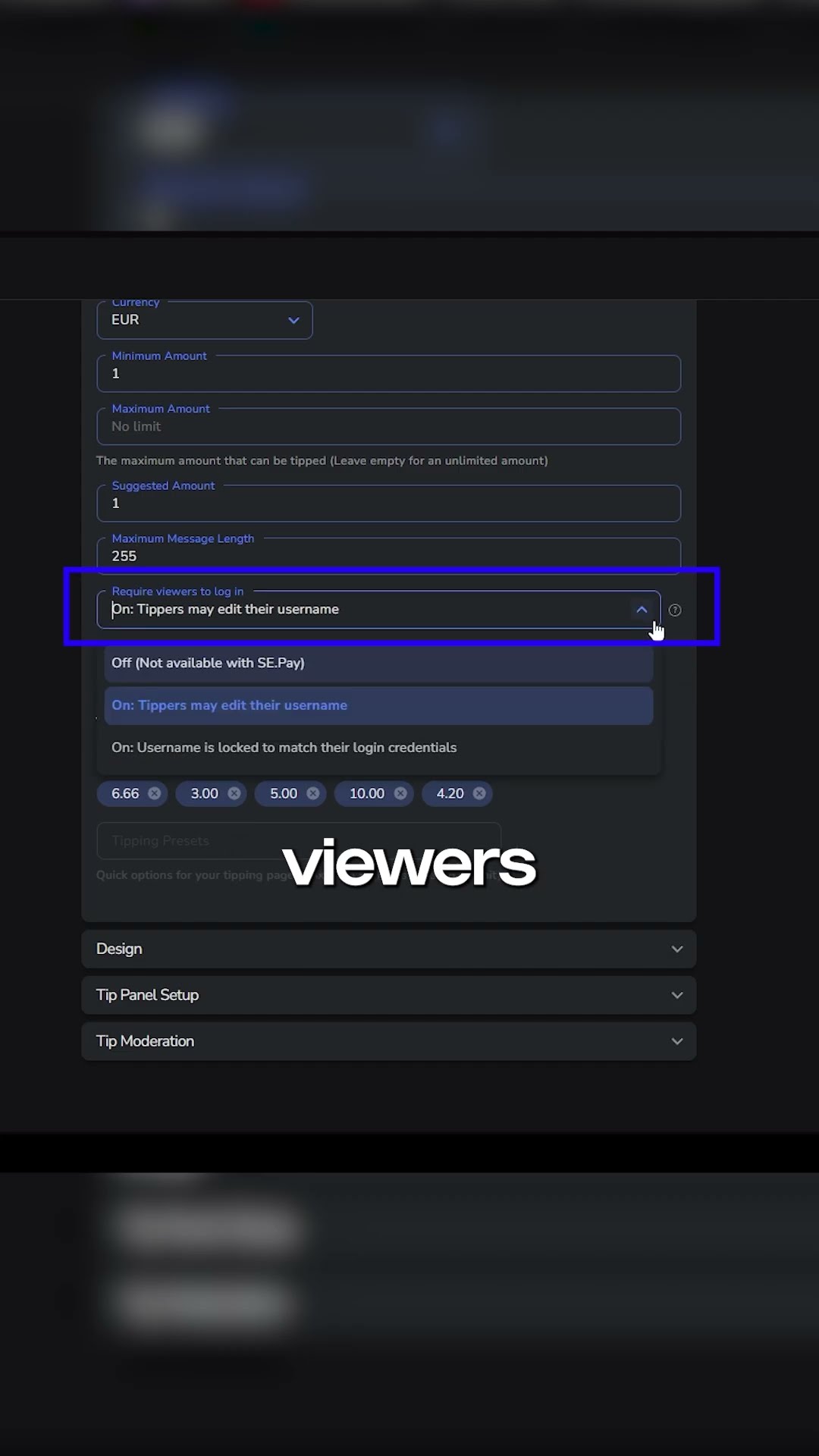HOW TO PROTECT YOUR TIPS W/ STREAMELEMENTS 💪 #streamertips #streaming #tips