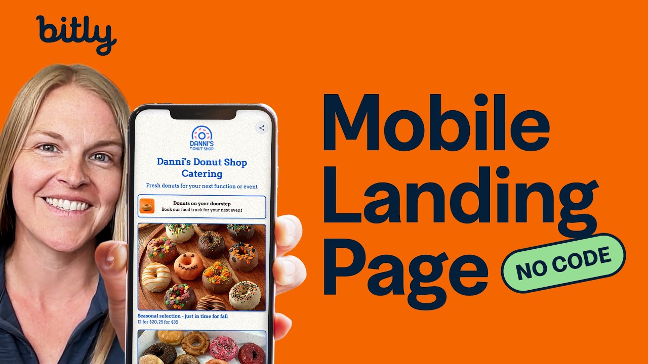 How to Create a Landing Page for Mobile with Bitly (No Code)