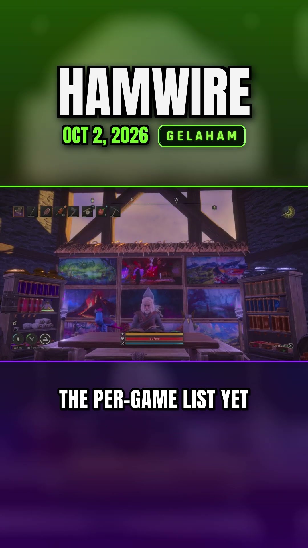 Mythics Just Landed on TrueAchievements | Hamwire — Oct 2, 2026 | Gelaham