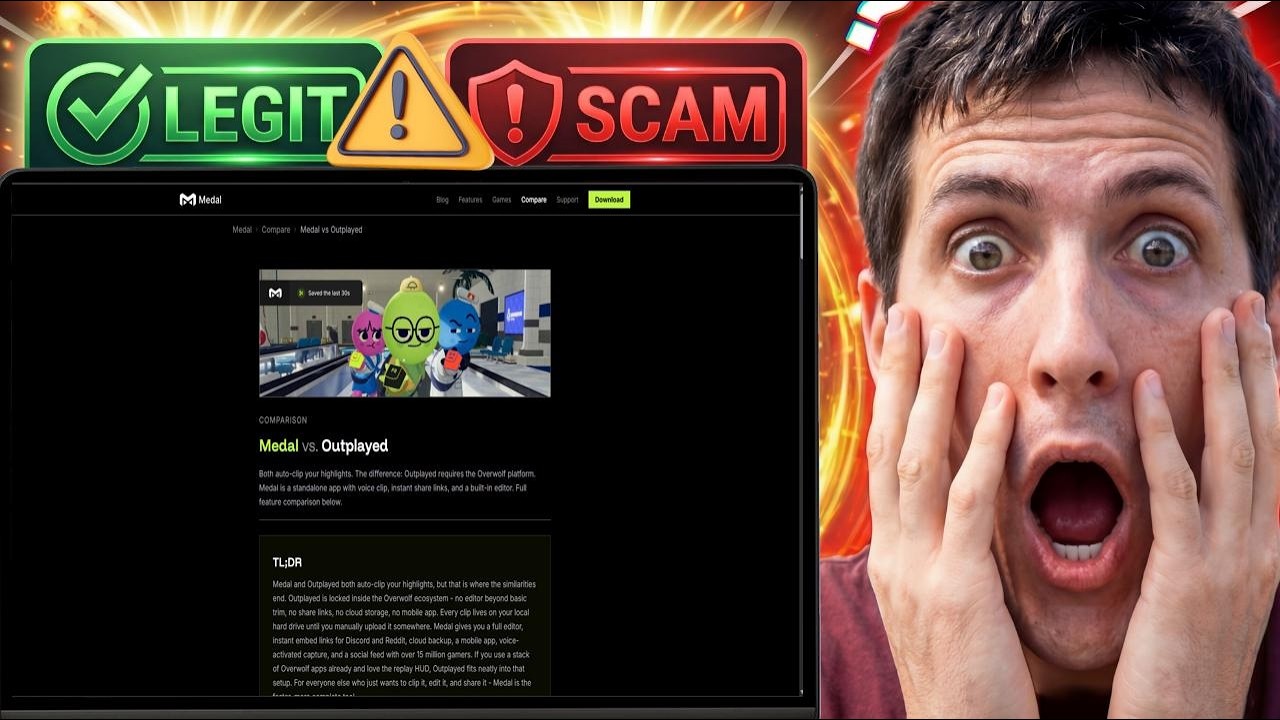 Medal TV vs Outplayed Review 2026: Game Clipping Software Comparison & Features