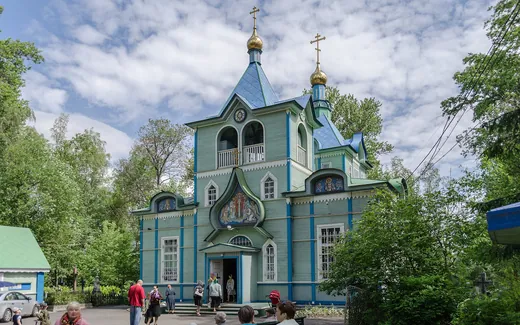 Церковь Серафима Саровского на Серафимовском кладбище
